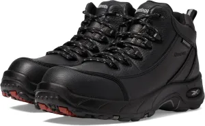 Reebok Work Men's RB4555 Tiahawk Safety Composite Toe Waterproof Sport Work Boot Black