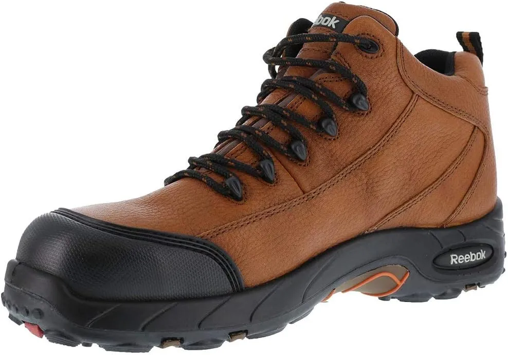 Reebok Work Womens Tiahawk Composite Toe Met Guard Eh Work Safety Shoes Casual - Brown