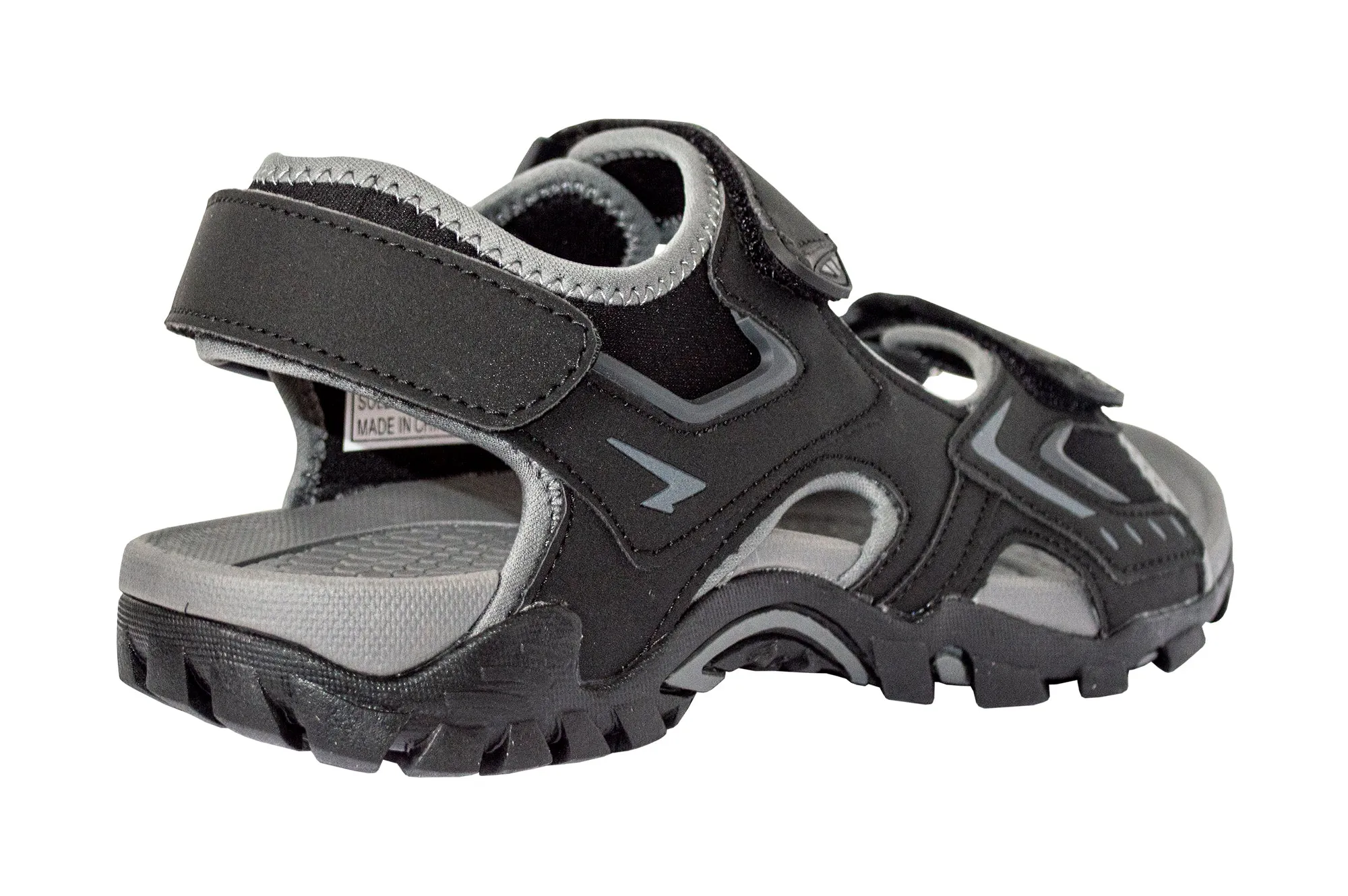 Rock Mens Outdoor Adjustable Sandal Black/Dark