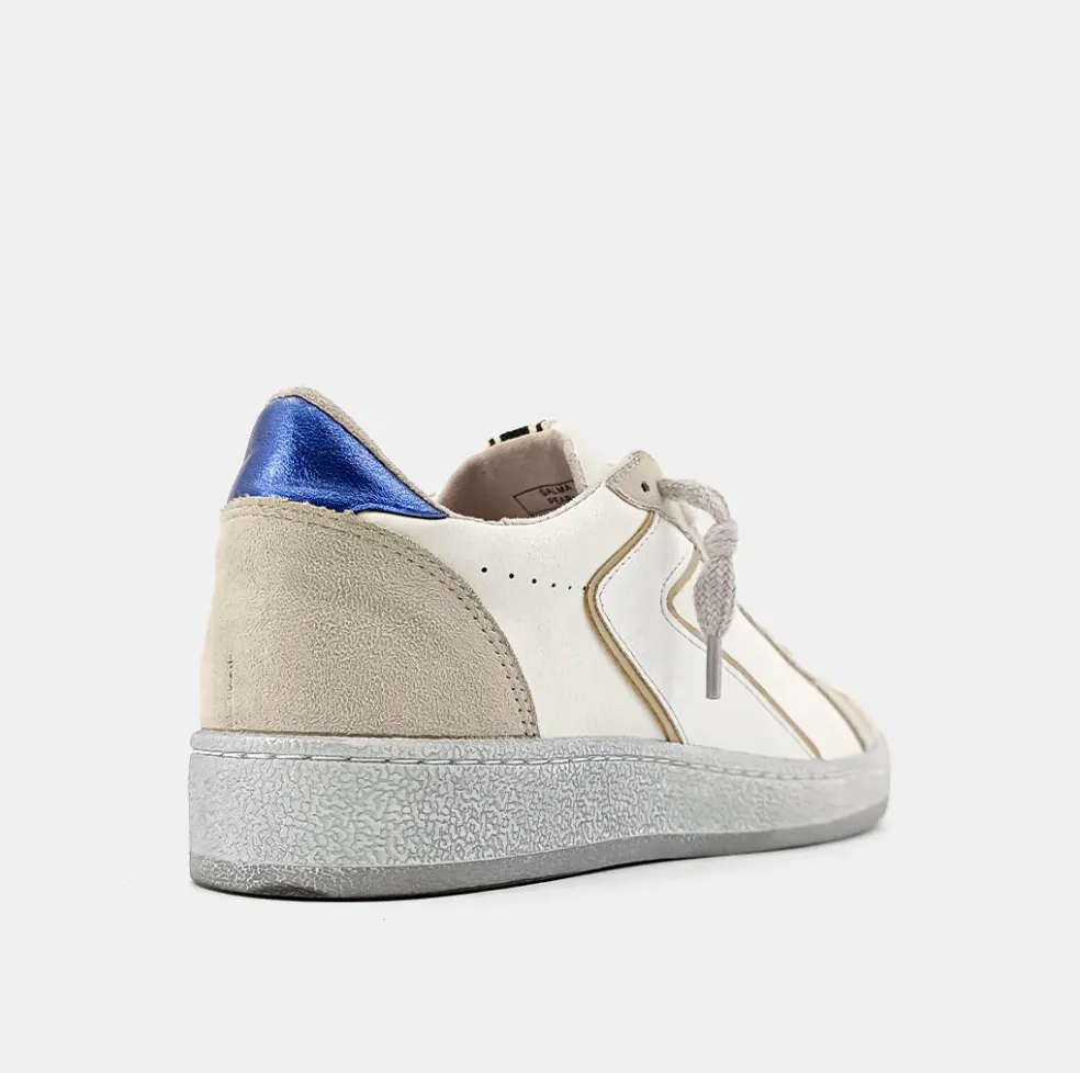 Salma Women's Sneaker - Blue Metallic
