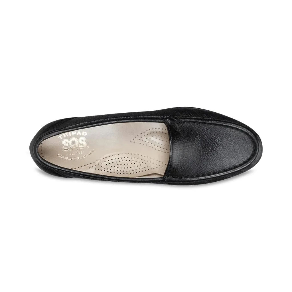 SAS - Simplify - Black Leather