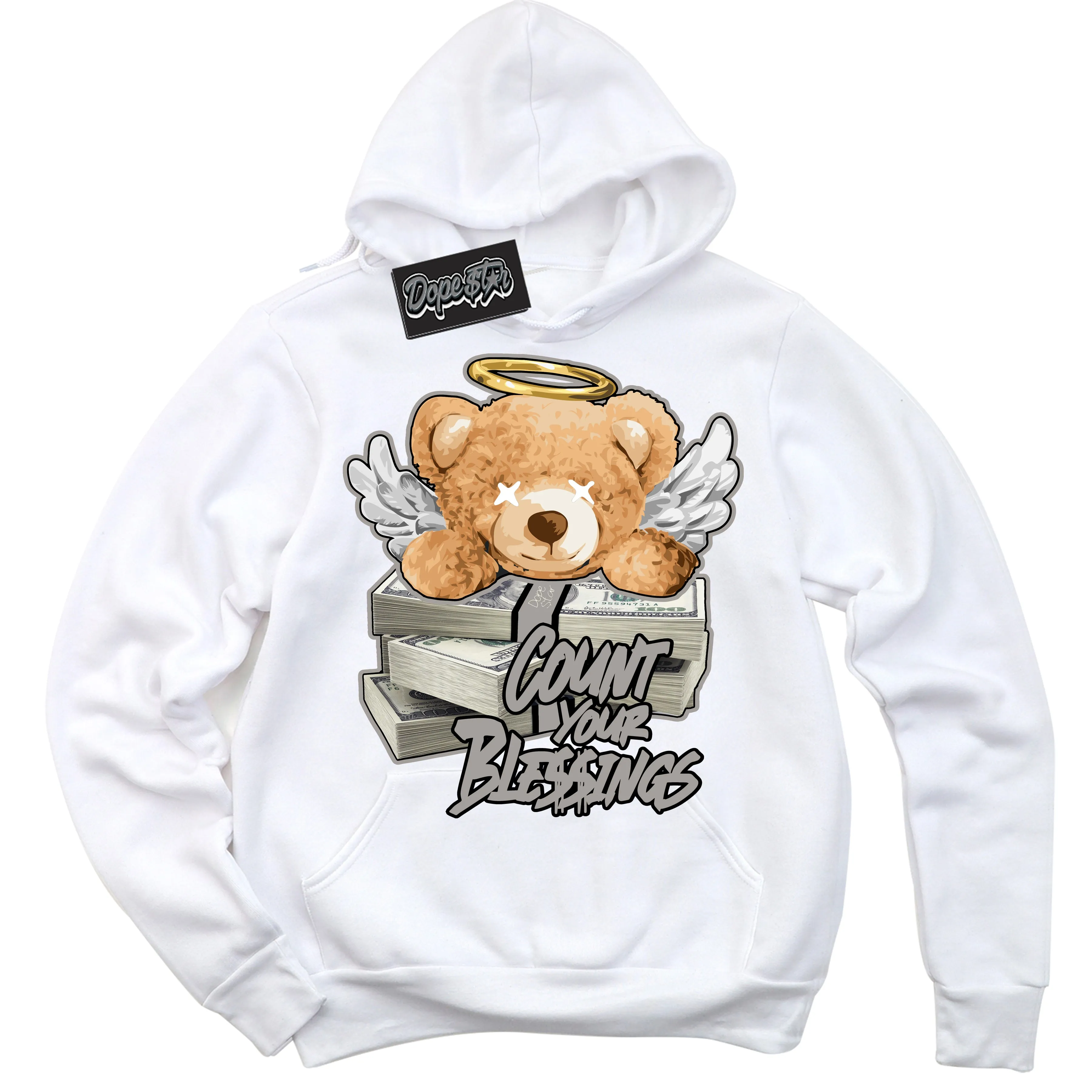 Satin Shadow 1s Sneaker Hoodie Count Your Blessings Graphic