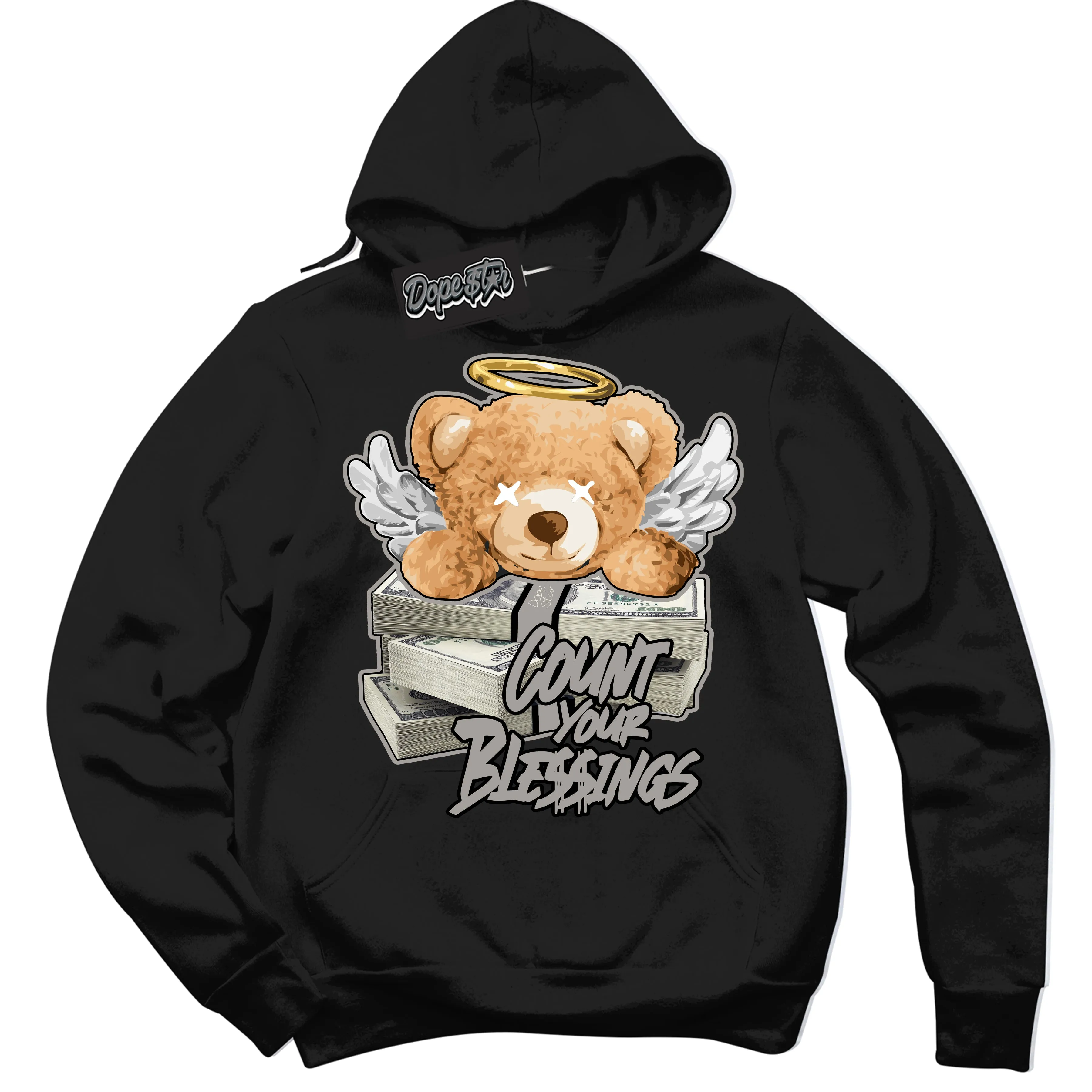 Satin Shadow 1s Sneaker Hoodie Count Your Blessings Graphic