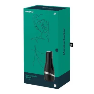 Satisfyer Men Classic Stroker - Silver