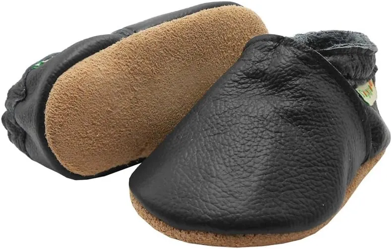 SAYOYO Baby Shoes Soft Leather Sole Infant Moccasins Toddler Prewalker Shoes