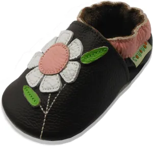 SAYOYO Baby Shoes Soft Leather Sole Infant Toddler Prewalker Shoes