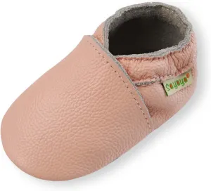 SAYOYO Baby Soft Sole Prewalkers Baby Toddler Shoes Leather Infant Shoes Dark Grey