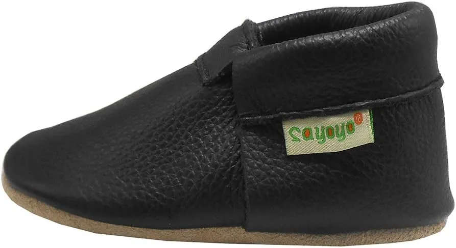 SAYOYO Baby Soft Sole Prewalkers Skid-Resistant Baby Toddler Shoes Infant Moccasins