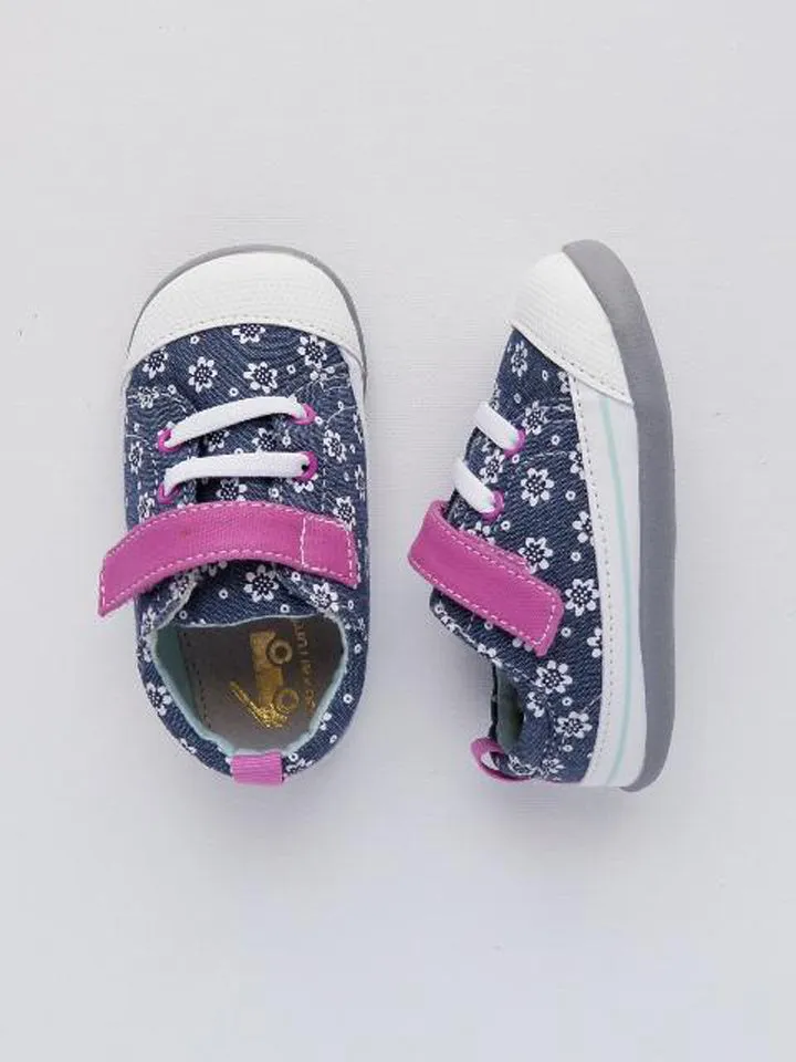 See Kai Run Baby Girl's Floral Sneakers