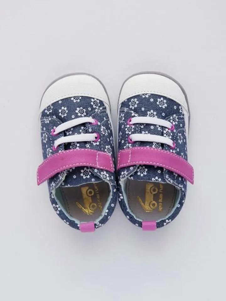 See Kai Run Baby Girl's Floral Sneakers