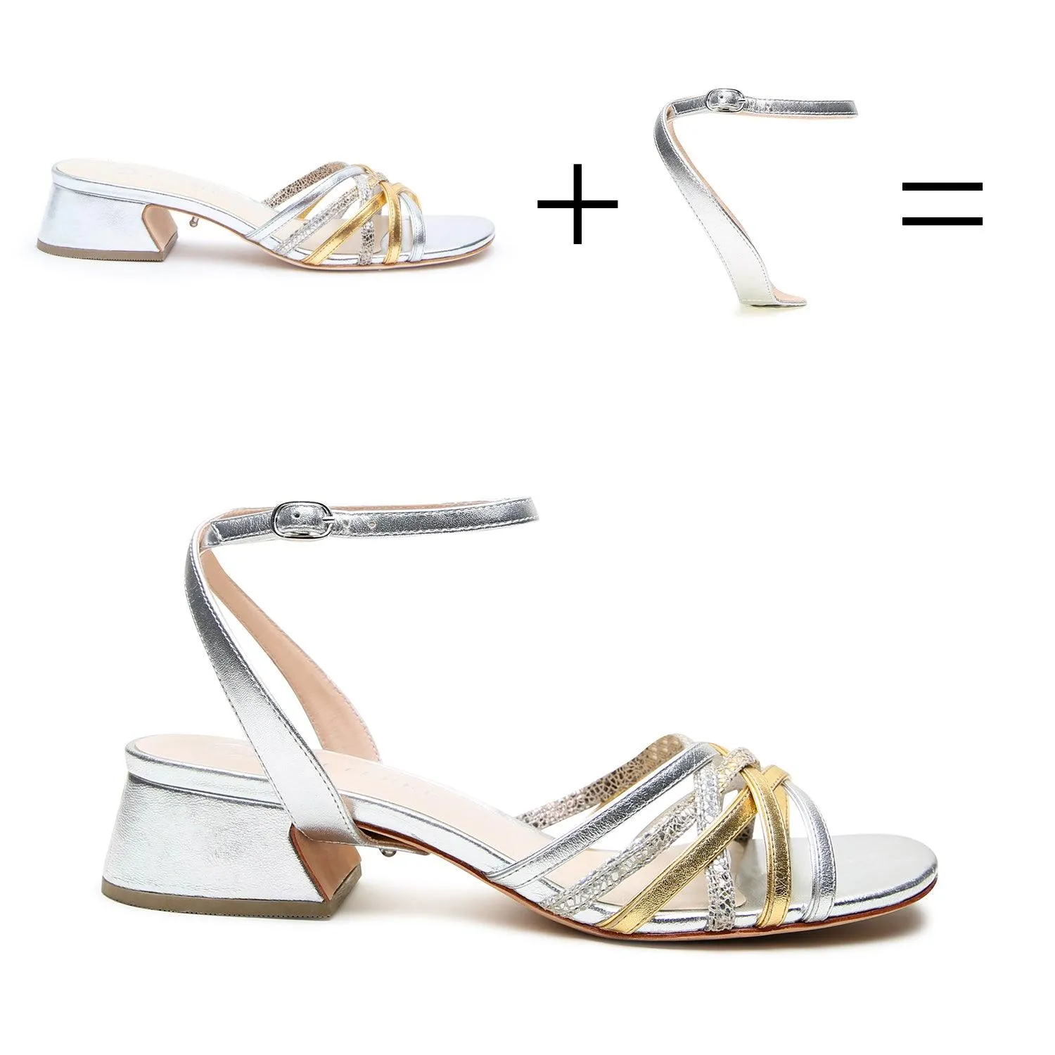 Silver Bell Sandal   Marilyn Strap