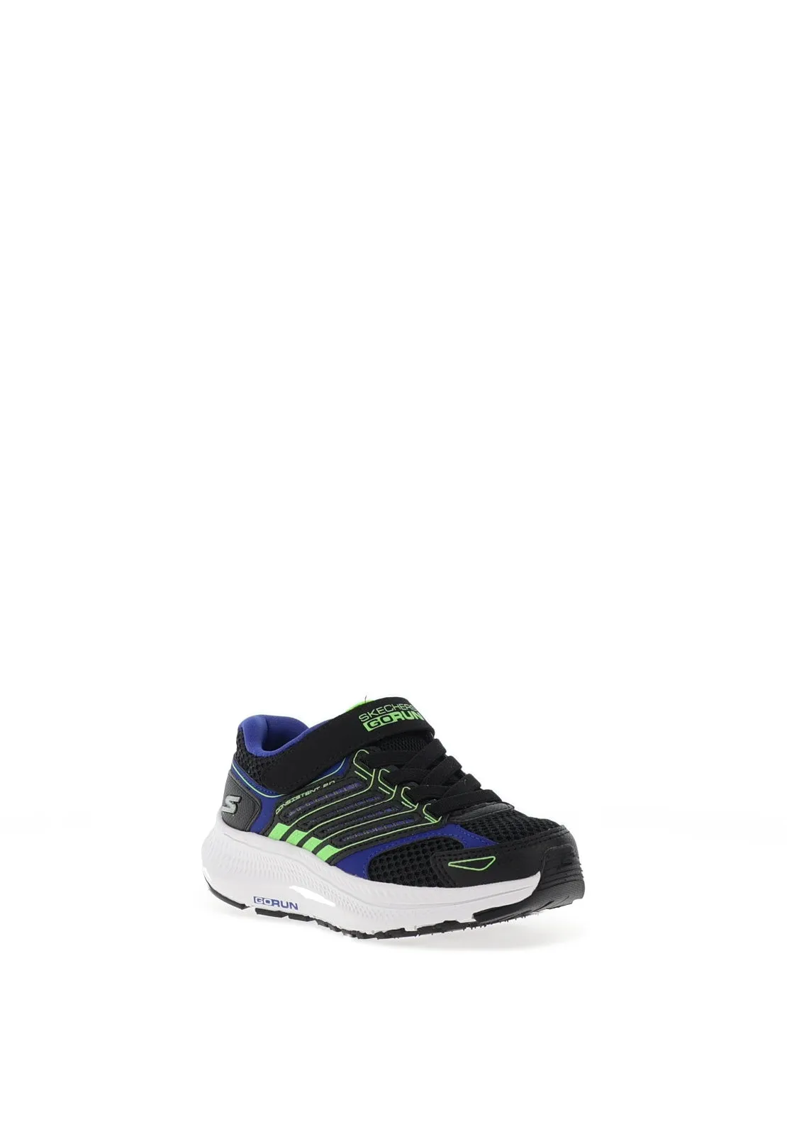 Skechers Boy Go Run Consistent Trainer, Black