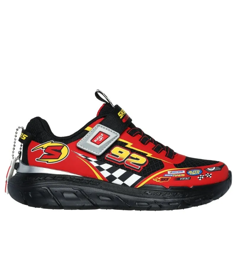 Skechers Boy Slip In Car Themed Print Trainer - SKECH TRACKS 402303L