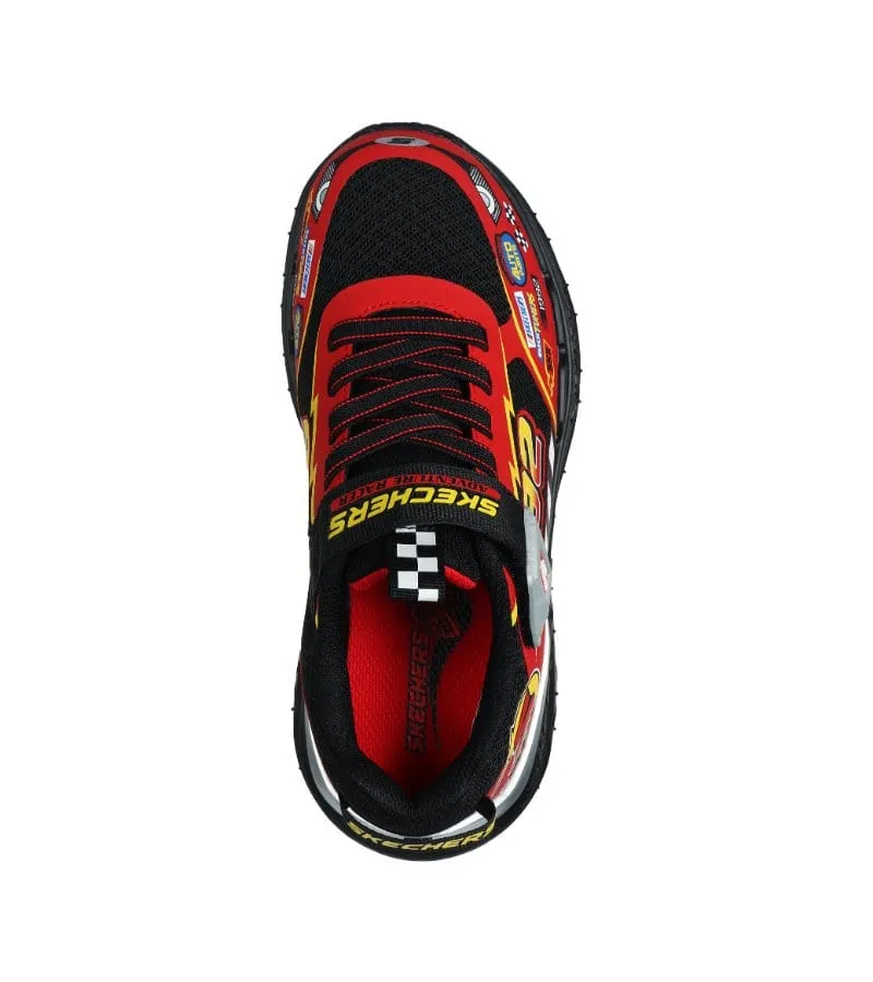 Skechers Boy Slip In Car Themed Print Trainer - SKECH TRACKS 402303L