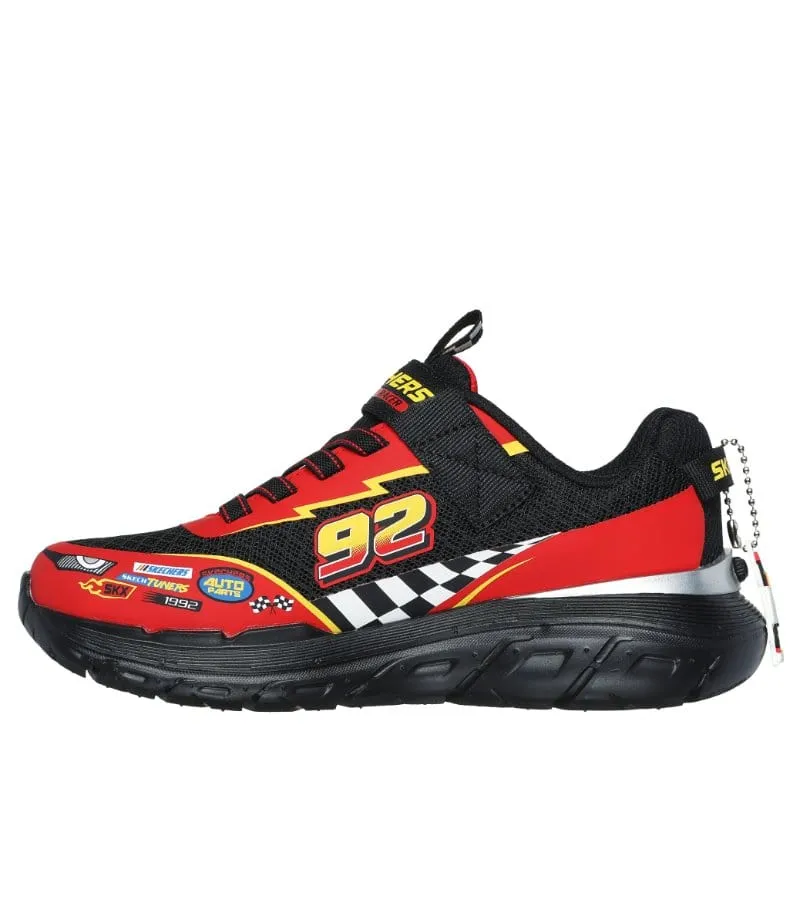 Skechers Boy Slip In Car Themed Print Trainer - SKECH TRACKS 402303L