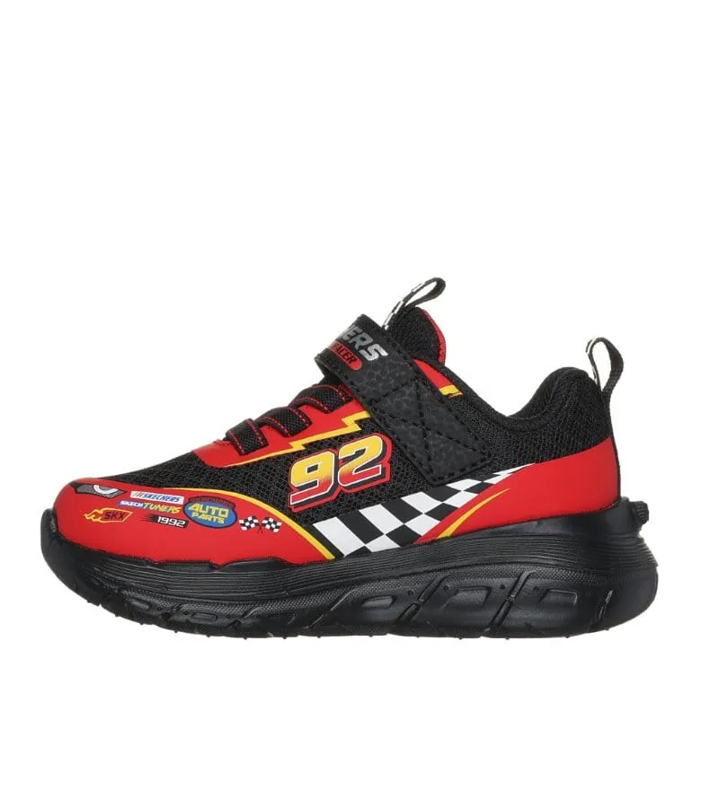 Skechers Infant Boys Slip In Car Themed Print Trainer - SKECH TRACKS 402303N