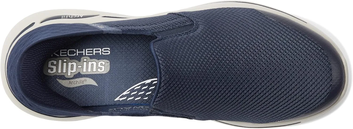 Skechers Men's Gowalk Arch Fit Slip-ins-Athletic Slip-on Casual Walking Shoes with Air-Cooled Foam Sneaker