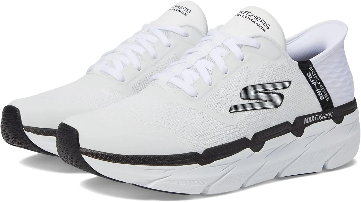 Skechers Men's Max Cushioning Slip-ins-Athletic Workout Running Walking Shoes with Memory Foam Sneaker