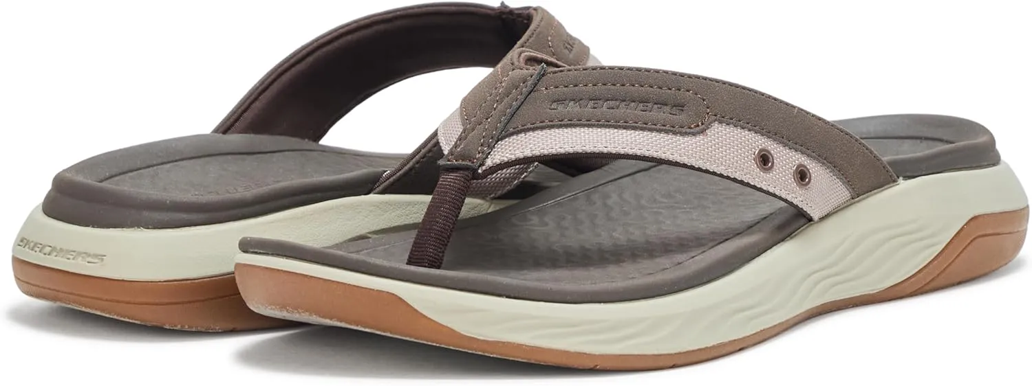 Skechers Men's Silva-Falco Thong Sandal