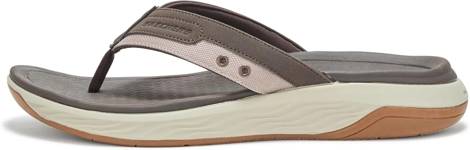Skechers Men's Silva-Falco Thong Sandal