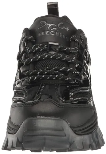 Skechers Women's Doja'lite Sneaker, Black, 5