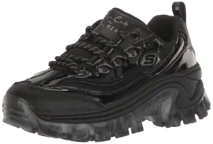 Skechers Women's Doja'lite Sneaker, Black, 5