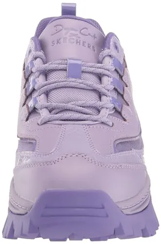 Skechers Women's Doja'lite Sneaker, Lavender, 8