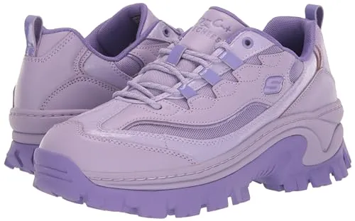 Skechers Women's Doja'lite Sneaker, Lavender, 8