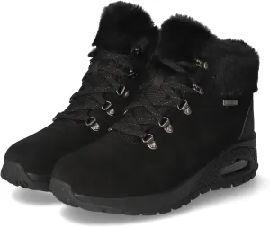 Skechers Women's Uno Rugged - Moonlight Ridge, Black, 6 Medium US