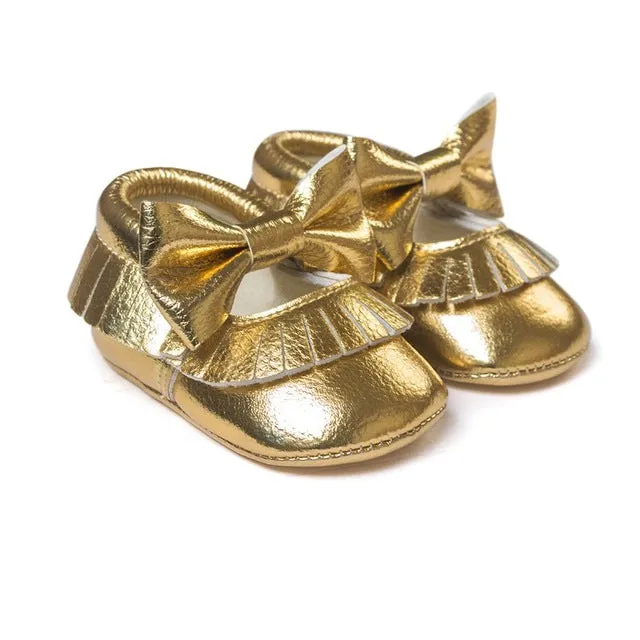 Soft Moccasin Baby Shoes