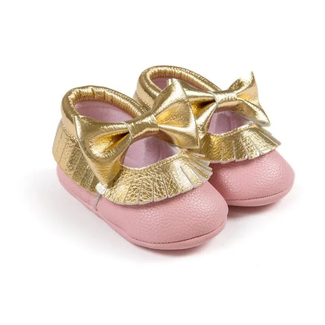 Soft Moccasin Baby Shoes