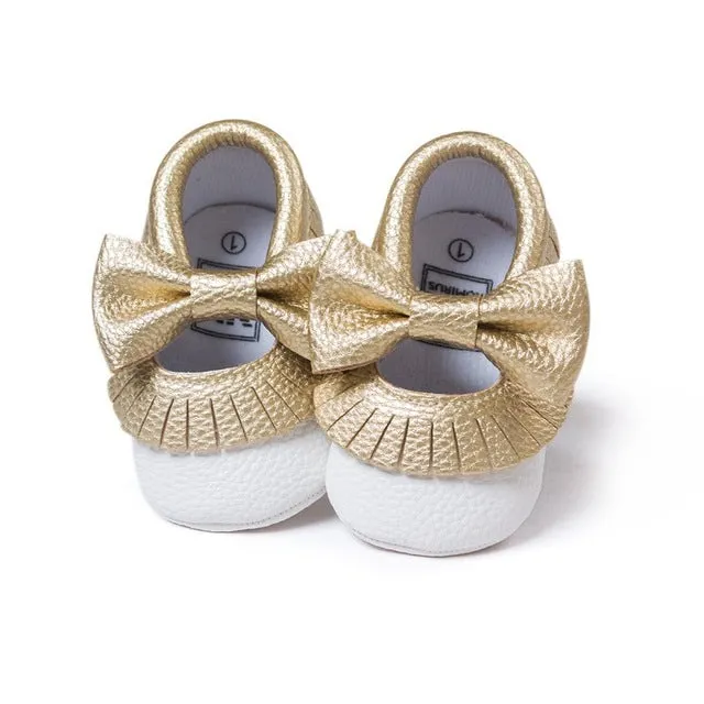 Soft Moccasin Baby Shoes