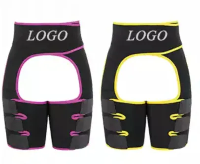 Sports Waist Belt, Adjustable One-piece Girdle, Leg Straps