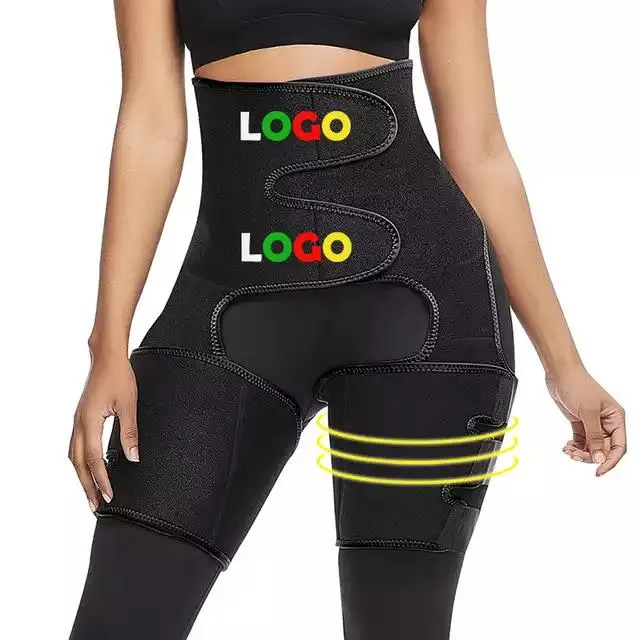 Sports Waist Belt, Adjustable One-piece Girdle, Leg Straps