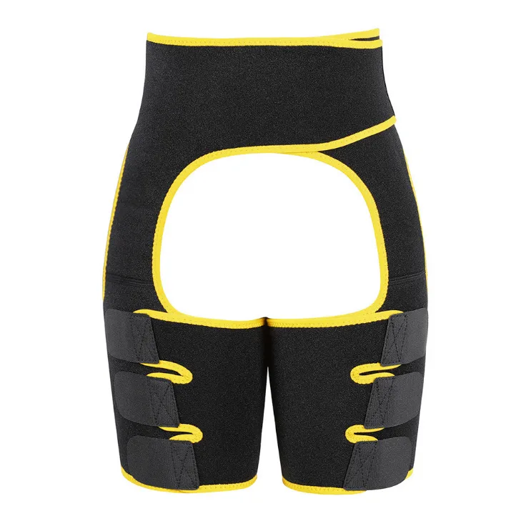 Sports Waist Belt, Adjustable One-piece Girdle, Leg Straps