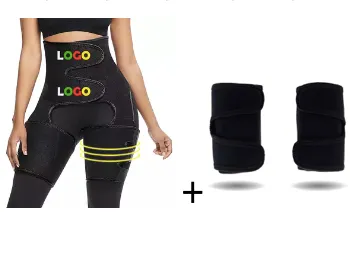 Sports Waist Belt, Adjustable One-piece Girdle, Leg Straps