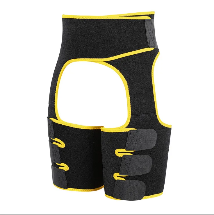 Sports Waist Belt, Adjustable One-piece Girdle, Leg Straps