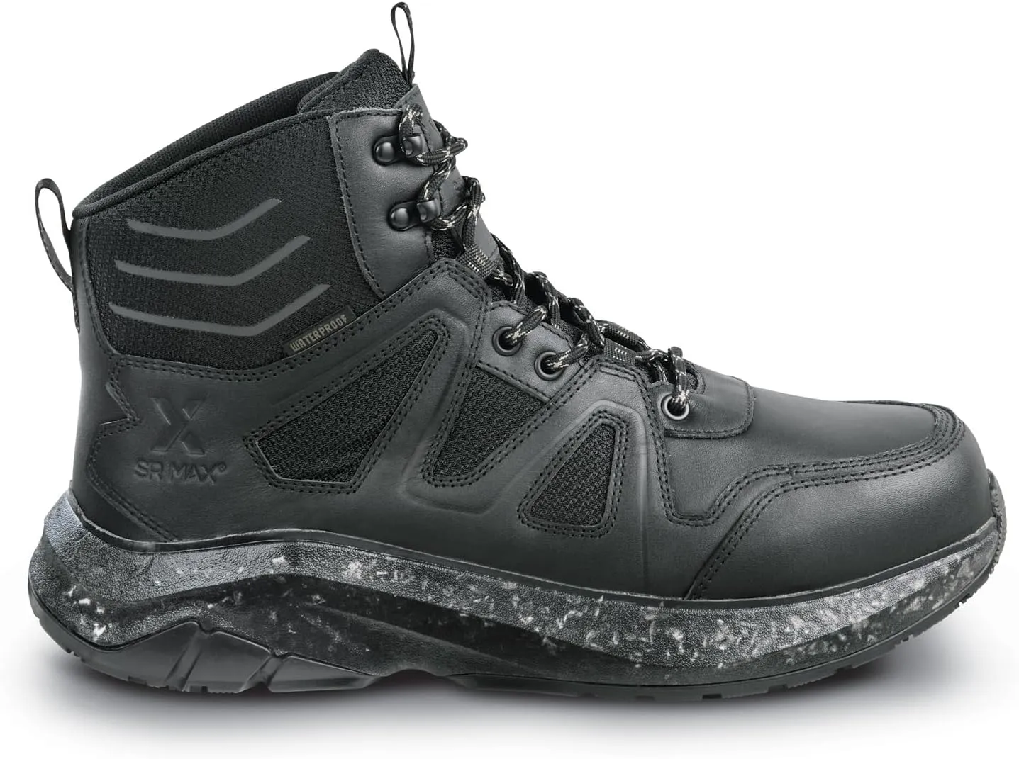 SR Max/Blumaka Ridgway, Men's, Steel Toe, EH, WP, MaxTRAX Slip Resistant, Hiker, Work Boot