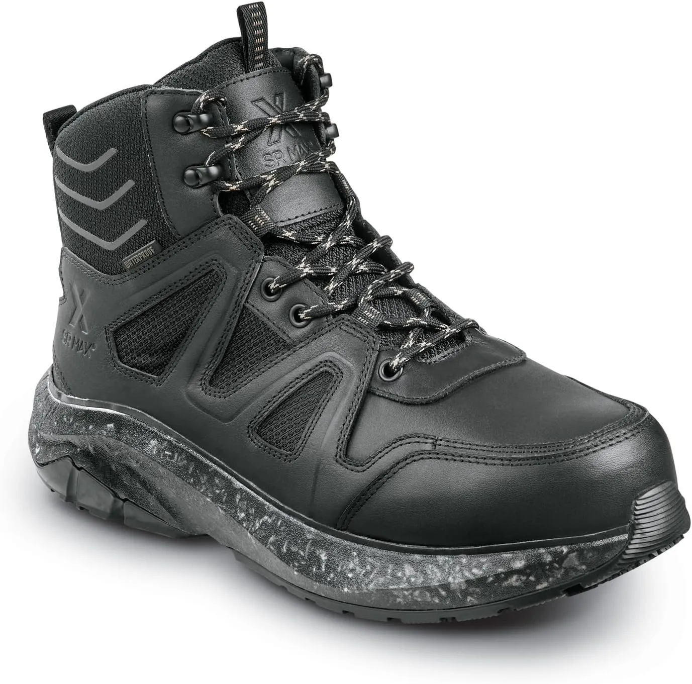SR Max/Blumaka Ridgway, Men's, Steel Toe, EH, WP, MaxTRAX Slip Resistant, Hiker, Work Boot