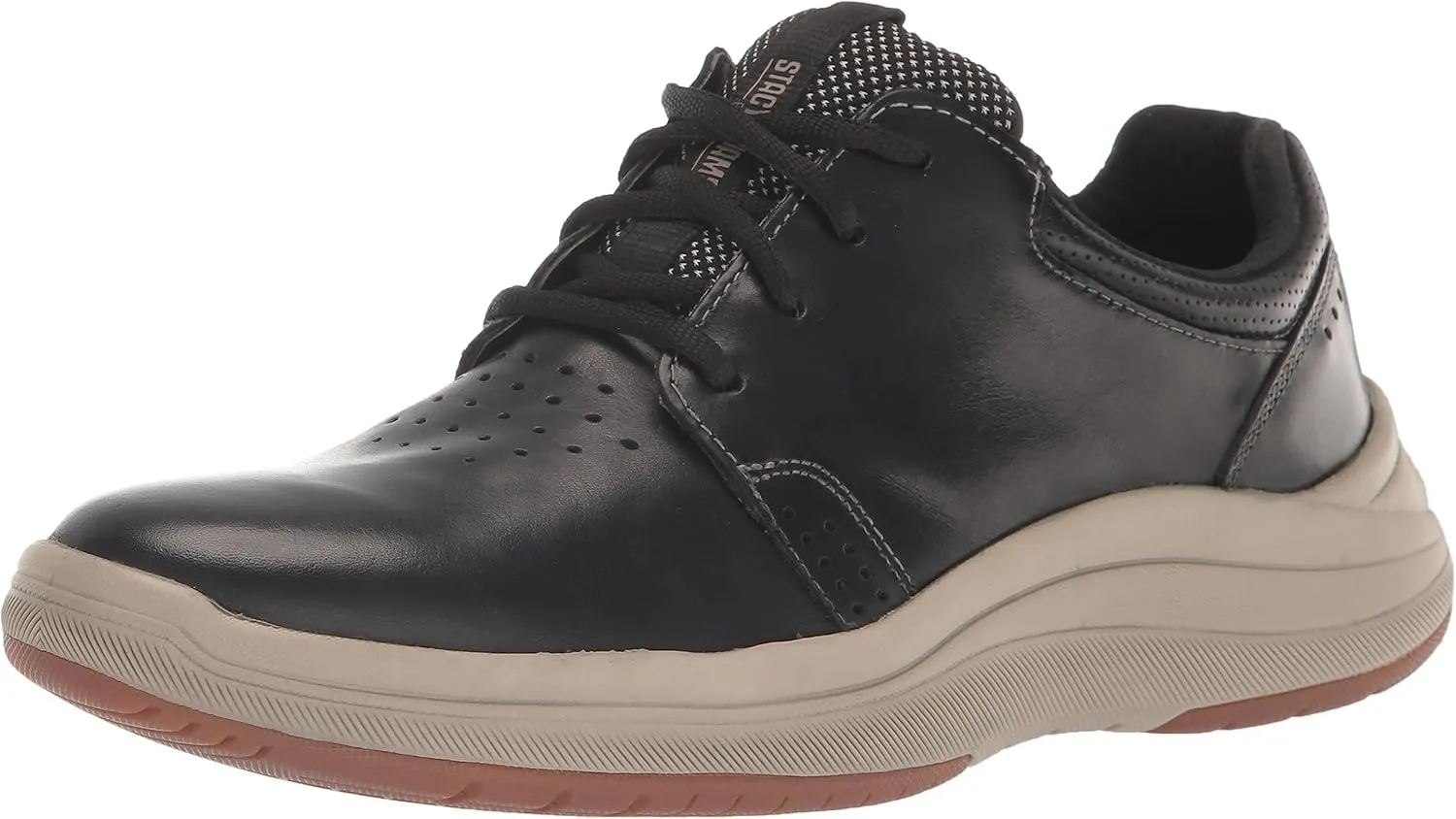 Stacy Adams Men's Lennox Plain Toe Lace Up Sneaker