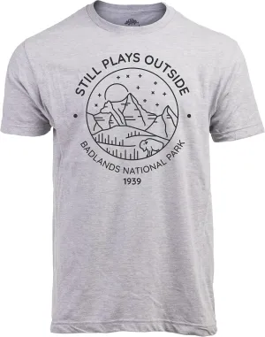 Still Plays Outside Hiking Tee | Funny Hiker Camping Camper Outdoors Men Women Shirt