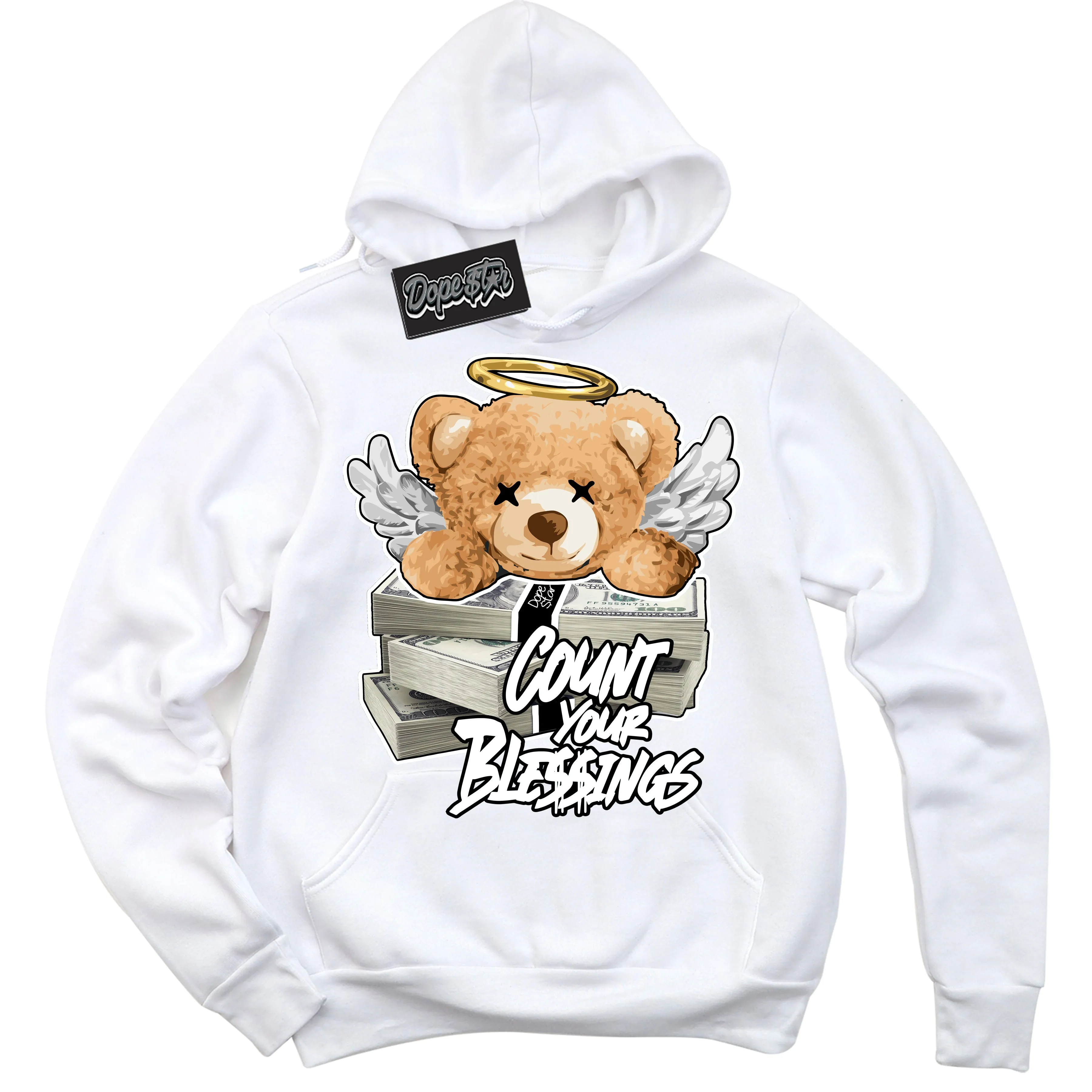 Suede Panda Dunk Sneaker Hoodie Count Your Blessings Graphic