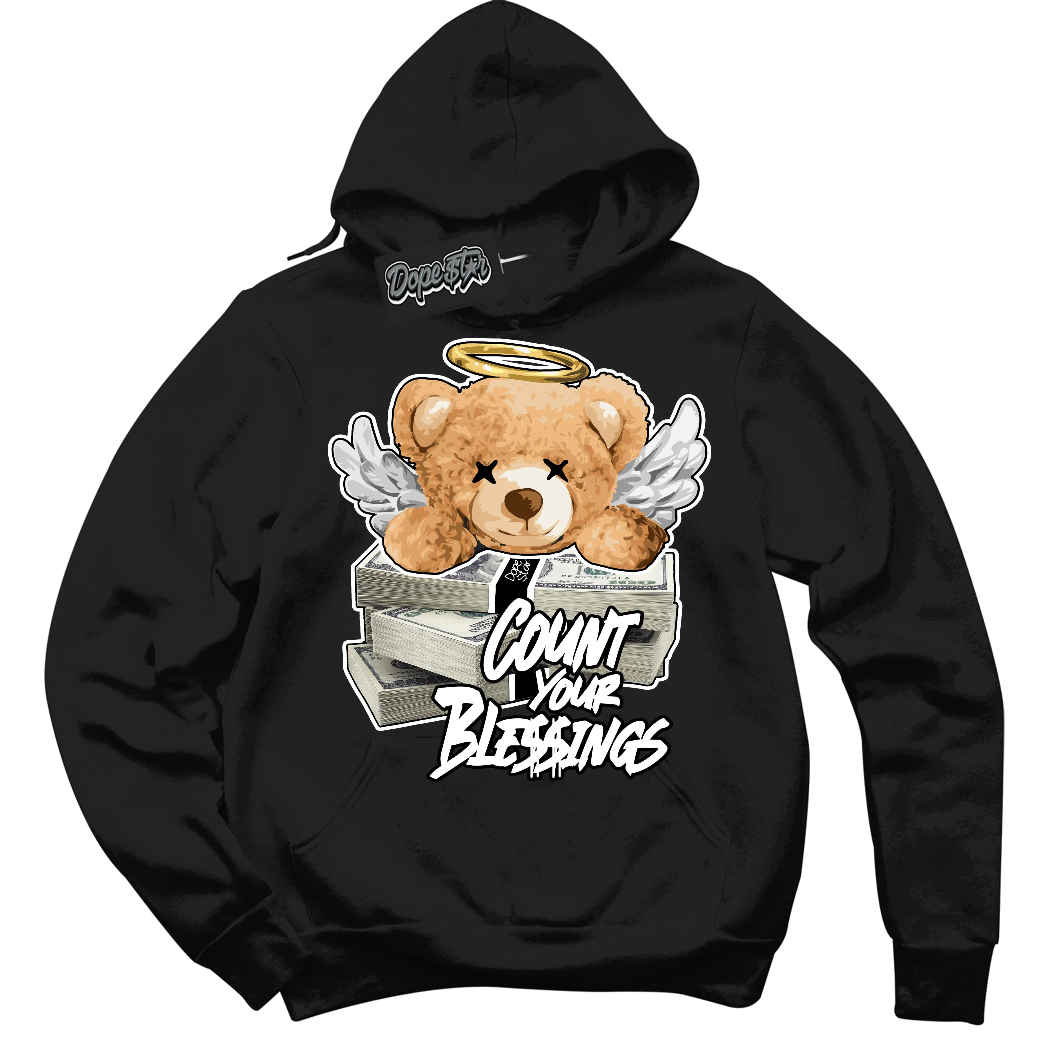 Suede Panda Dunk Sneaker Hoodie Count Your Blessings Graphic