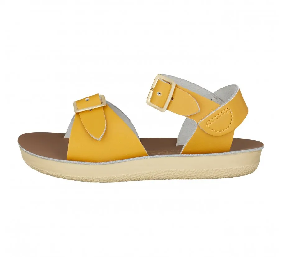 Surfer Child Mustard Sandals by Salt-Water Sandals