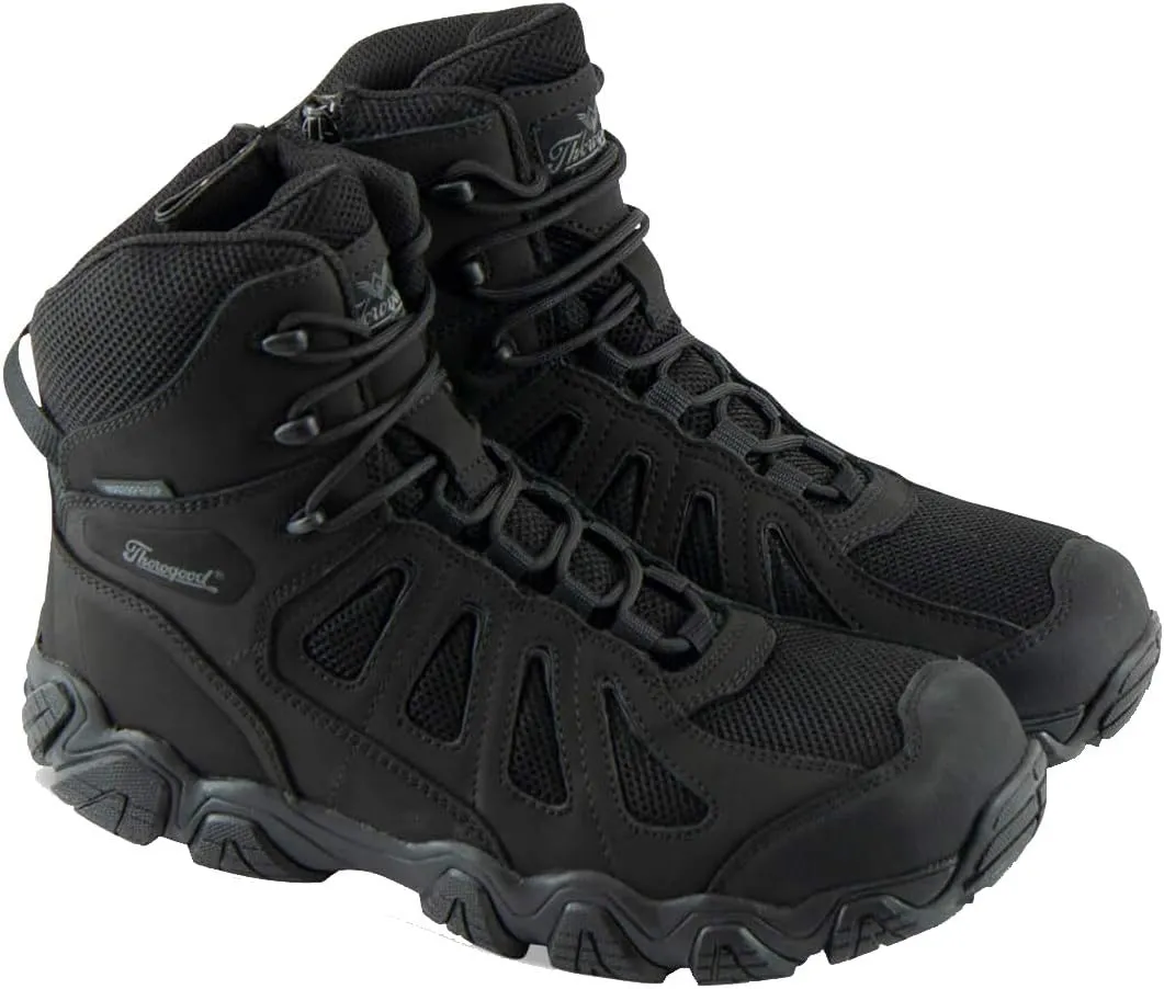 Thorogood Men's Crosstrex Series - 6" BBP Waterproof, Side Zip Composite Safety Toe Hiker Boot