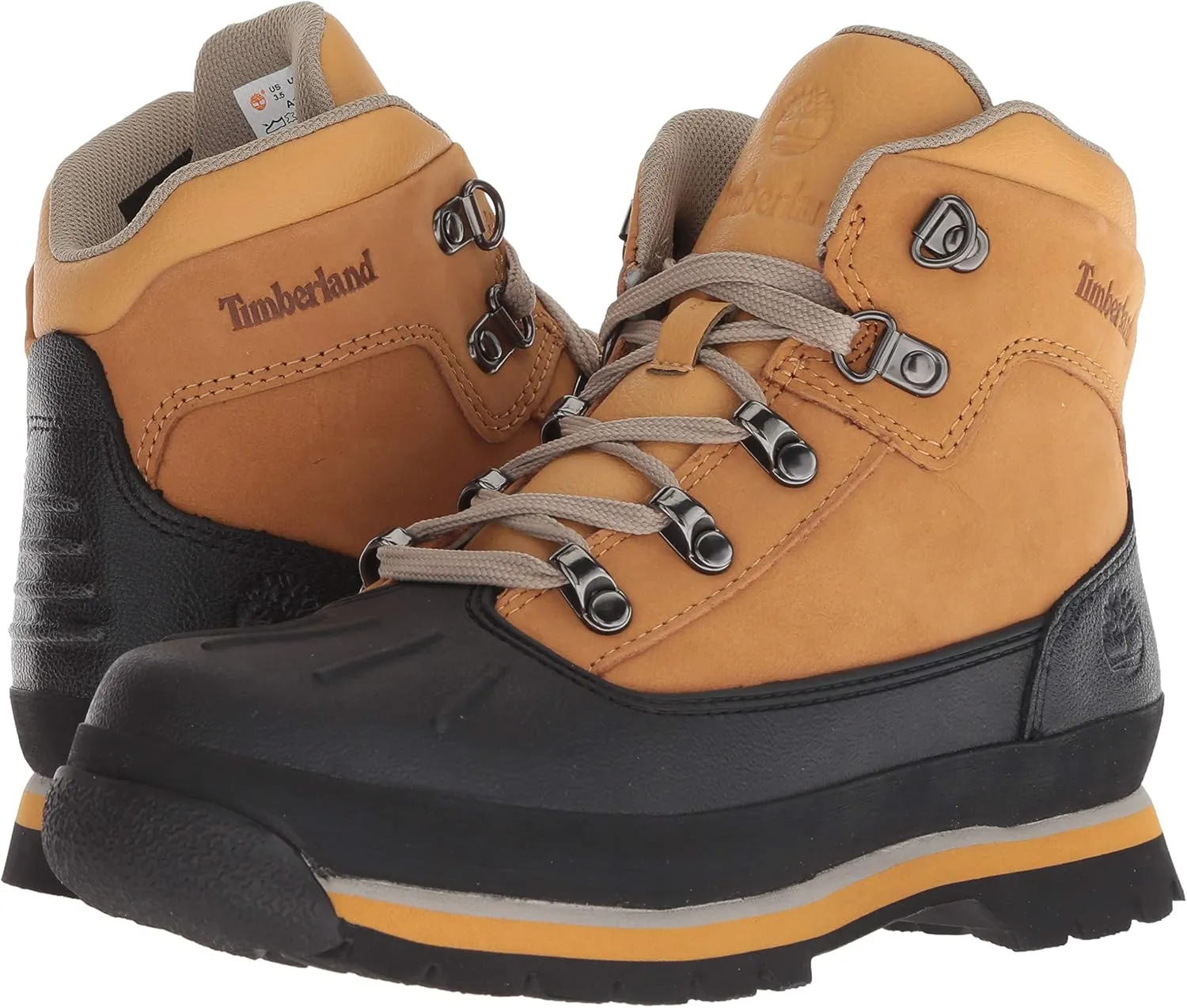 Timberland Baby-Boy's Euro Hiker Shell Toe Fashion Boot
