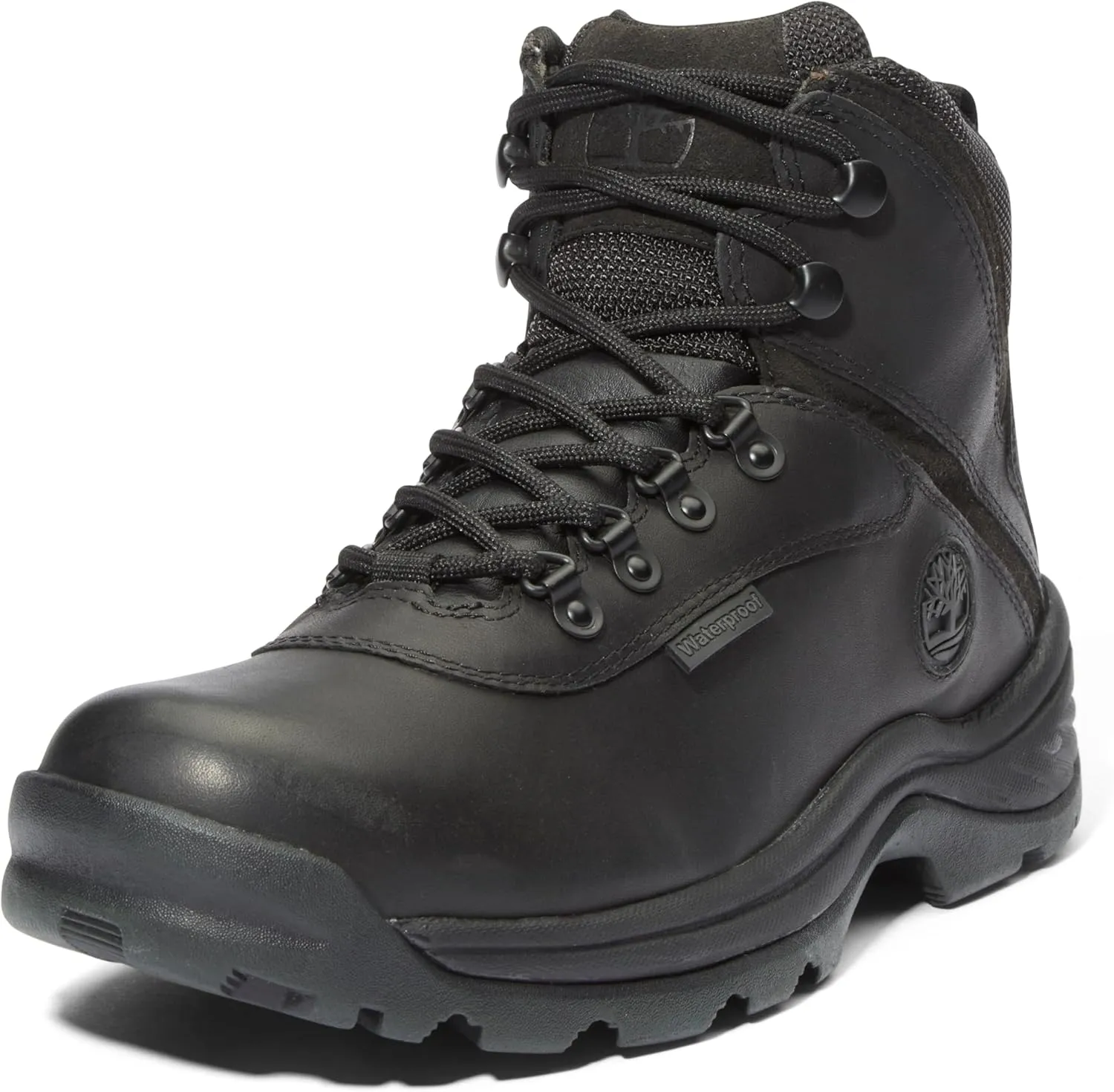 Timberland Men's White Ledge Mid Waterproof Hiking Boot, Black, 12