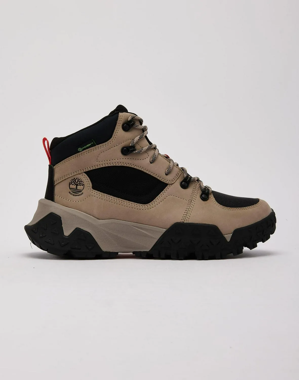 Timberland Motion Scramble Waterproof Taupe Black Red Grey TB0A6DD1EN5 Sneaker