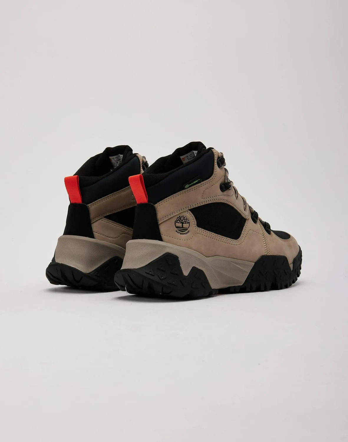 Timberland Motion Scramble Waterproof Taupe Black Red Grey TB0A6DD1EN5 Sneaker