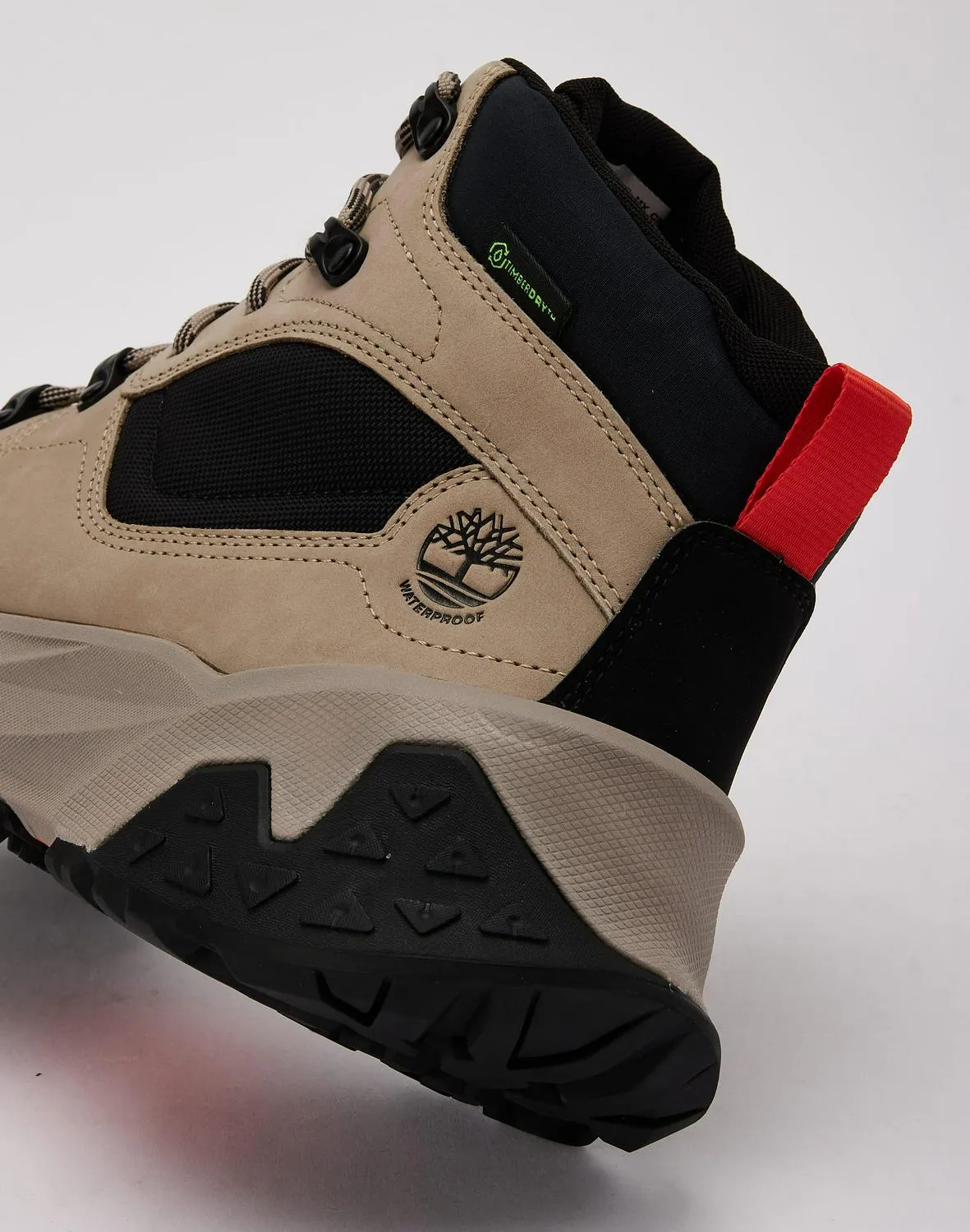 Timberland Motion Scramble Waterproof Taupe Black Red Grey TB0A6DD1EN5 Sneaker